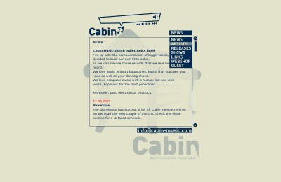 Cabin Music 2004